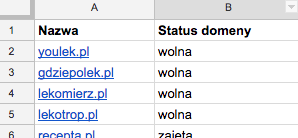 Propozycje nazw dla GdziePoLek.pl