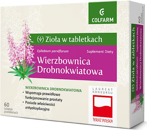 Zioła w tabletkach Wierzbownica drobnokwiatowa