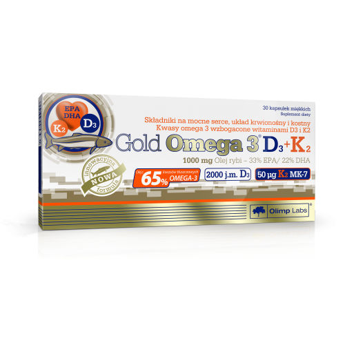 Gold Omega 3 D3+K2