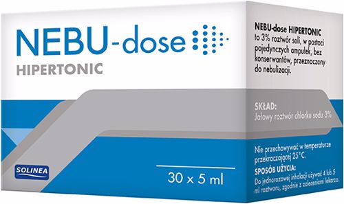 Nebu-Dose Hipertonic 3% roztwór do nebulizacji