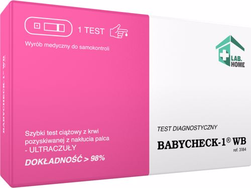 BabyCheck-1 WB test ciążowy z krwi