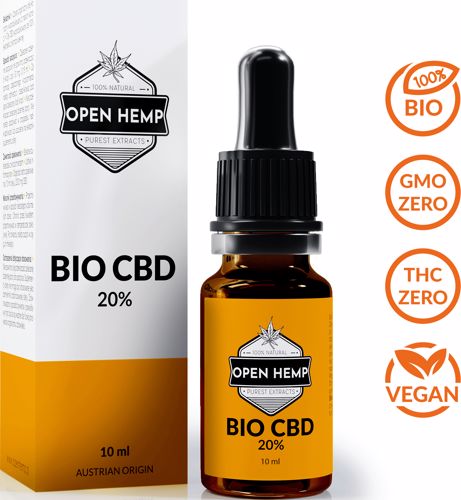 Olejek Konopny BIO CBD 20% Open Hemp