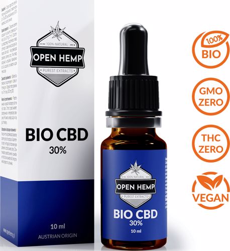 Olejek Konopny BIO CBD 30% Open Hemp