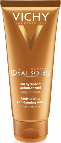 Vichy Ideal Soleil Lait Hydratant Autobronzat brązujące mleczko nawilżające do ciała i twarzy