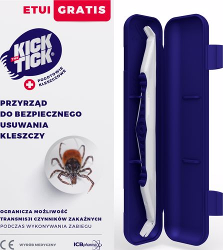 Kick the Tick przyrząd do usuwania kleszczy