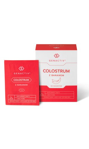 Colostrum z bananem Genactiv