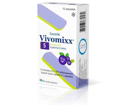 Vivomixx 5 mld o smaku borówkowym