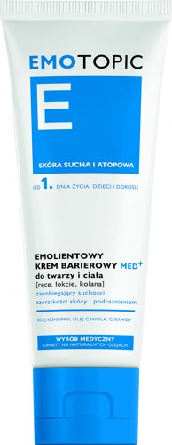 Emotopic emolientowy krem barierowy do twarzy i ciała