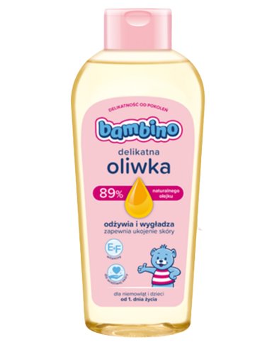 Bambino oliwka pielęgnacyjna dla dzieci i niemowląt od pierwszych dni życia