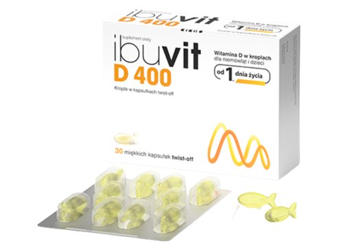 Ibuvit D 400 twist-off