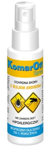 Komaroff Spray na komary, kleszcze i meszki