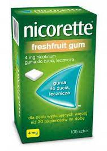 Nicorette Freshfruit Gum