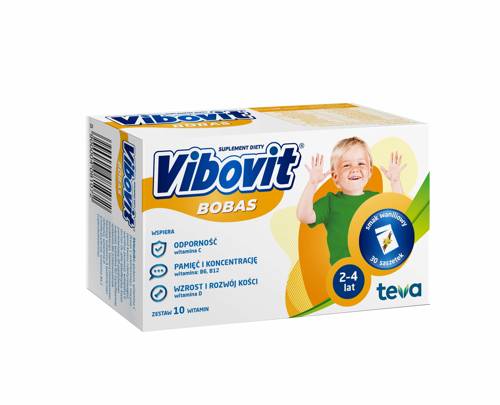 Vibovit Bobas o smaku waniliowym