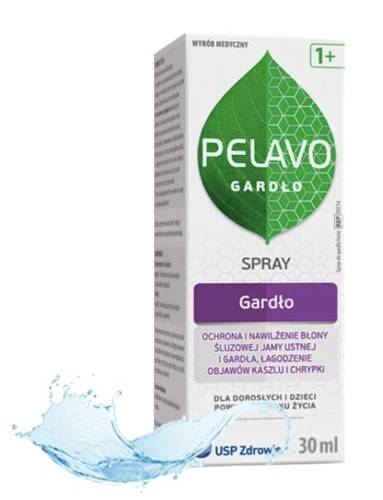Pelavo gardło spray