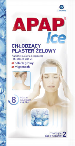 Apap Ice chłodzący plaster żelowy