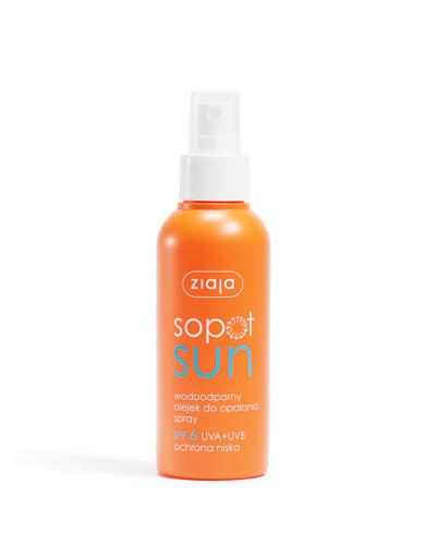 Sopot Sun olejek do opalania w sprayu SPF 6