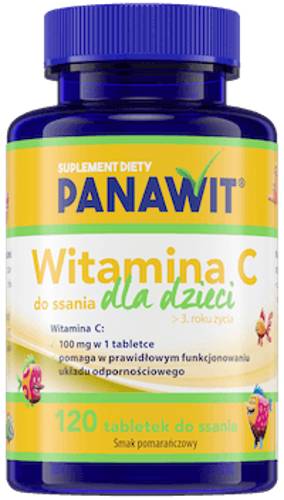 Panawit Witamina C do ssania dla dzieci