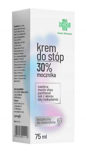 Świat Zdrowia Krem do stóp 30% mocznika