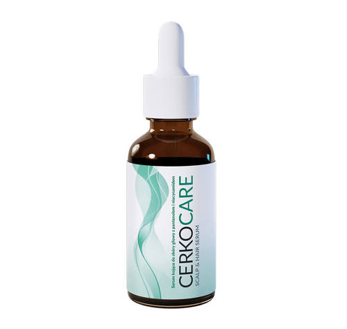 Cerkocare serum do skóry głowy z pantenolem i niacynamidem