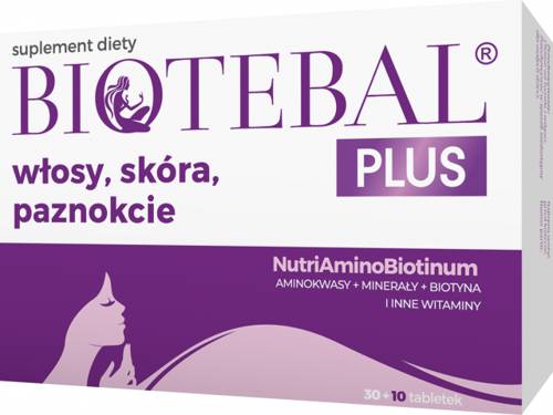 Biotebal Plus włosy, skóra, paznokcie