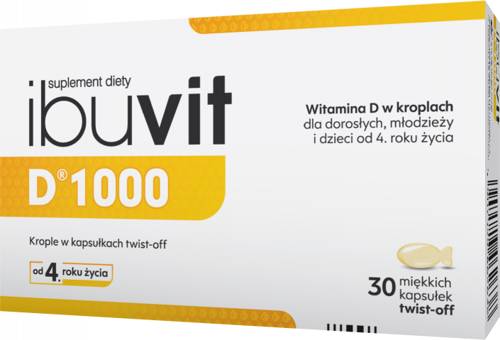 Ibuvit D 1000 twist-off