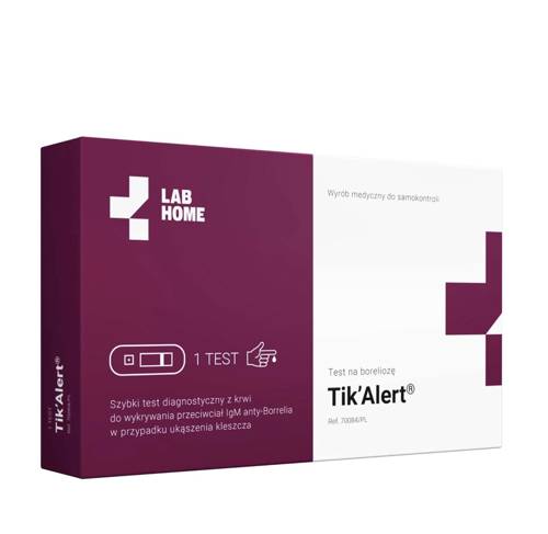 TIK'ALERT test na boreliozę z krwi