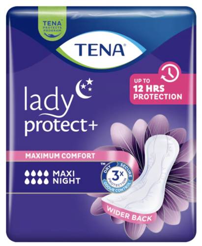 Tena Lady Protect+ Maxi Night