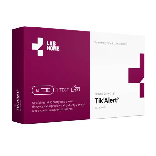 TIK'ALERT test na boreliozę z krwi