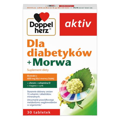 Doppelherz Aktiv Dla diabetyków + Morwa