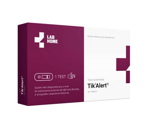 TIK'ALERT test na boreliozę z krwi