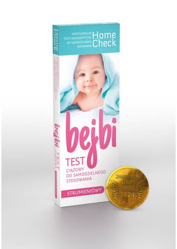Home Check Bejbi test ciążowy do samodzielnego stosowania strumieniowy