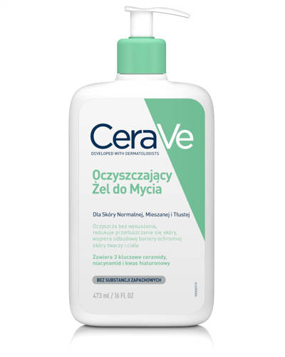 CeraVe oczyszczający żel do mycia