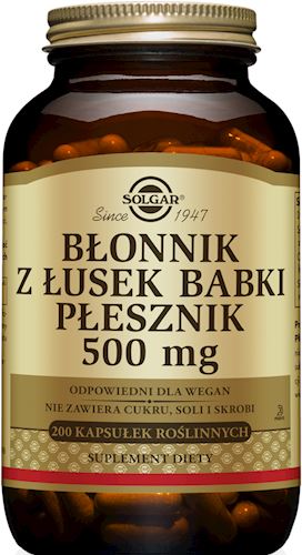 Solgar błonnik z łusek babki płesznik