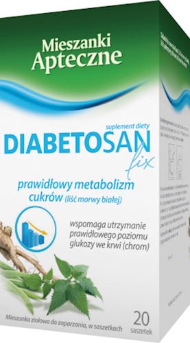 Mieszanki Apteczne Diabetosan Fix