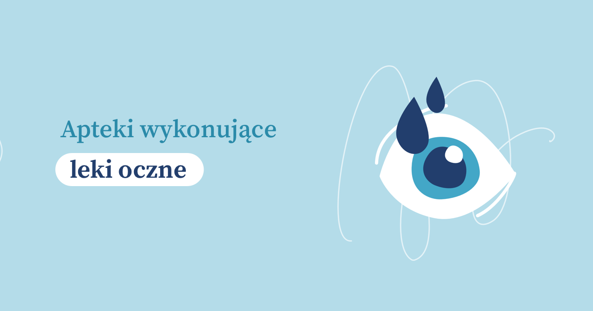 Leki oczne robione na GdziePoLek, nagłówek