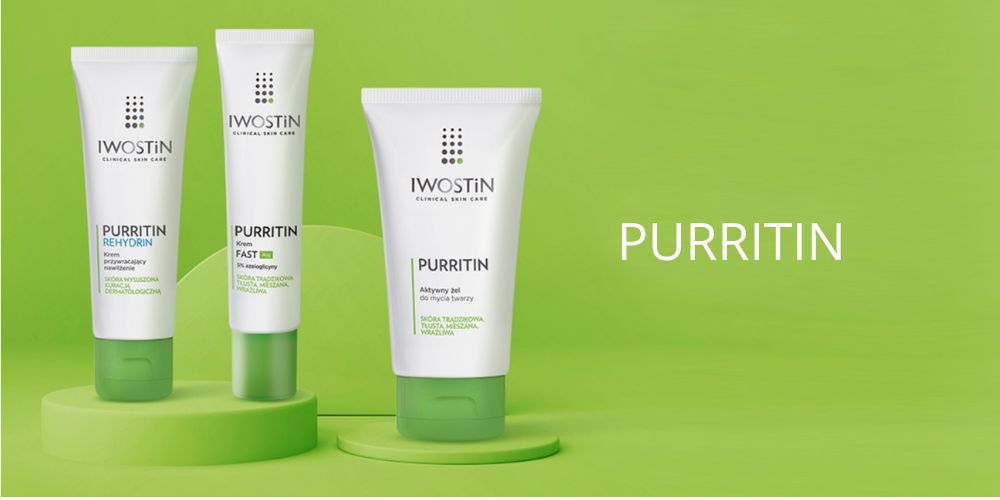 Iwostin Purritin - kosmetyki do skóry tłustej i trądzikowej