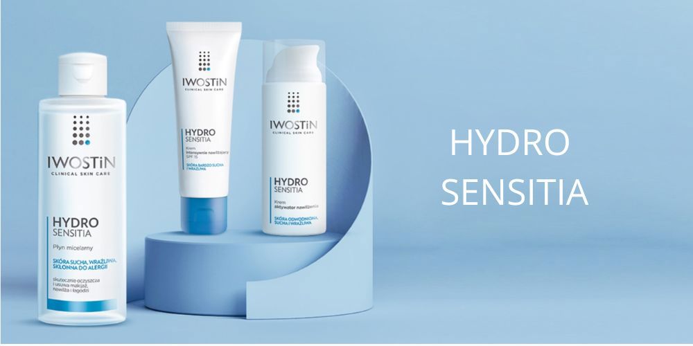Iwostin Hydro Sensitia - kosmetyki do skóry suchej i wrażliwej
