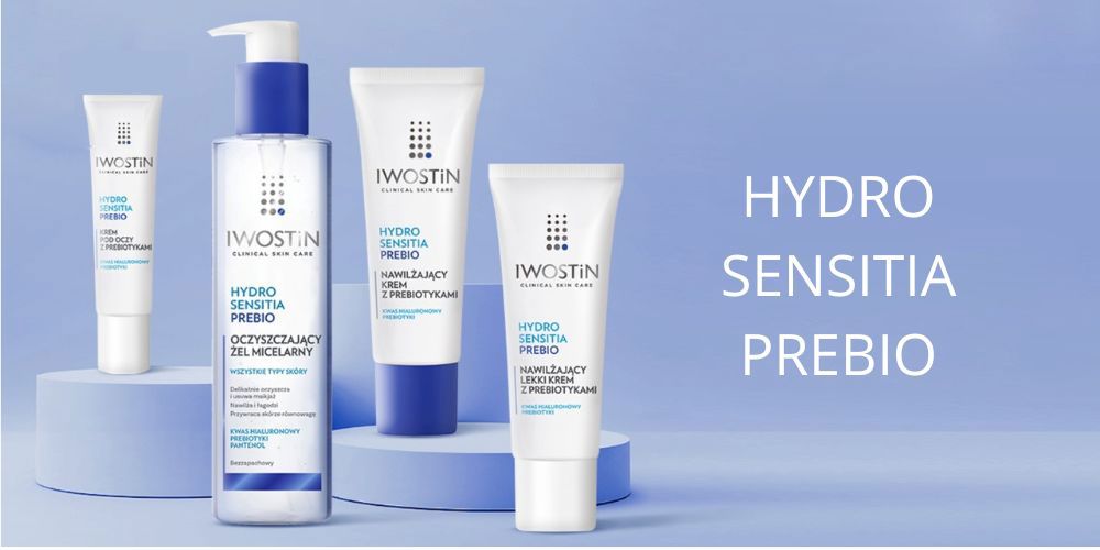 Iwostin Hydro Sensitia Prebio - kosmetyki do skóry suchej i wrażliwej
