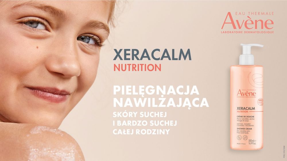 Avene TriXera Nutrition - kosmetyki do skóry suchej i wrażliwej